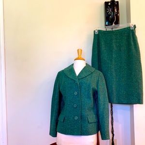 Vintage  Pendleton wool blazer & skirt size 14